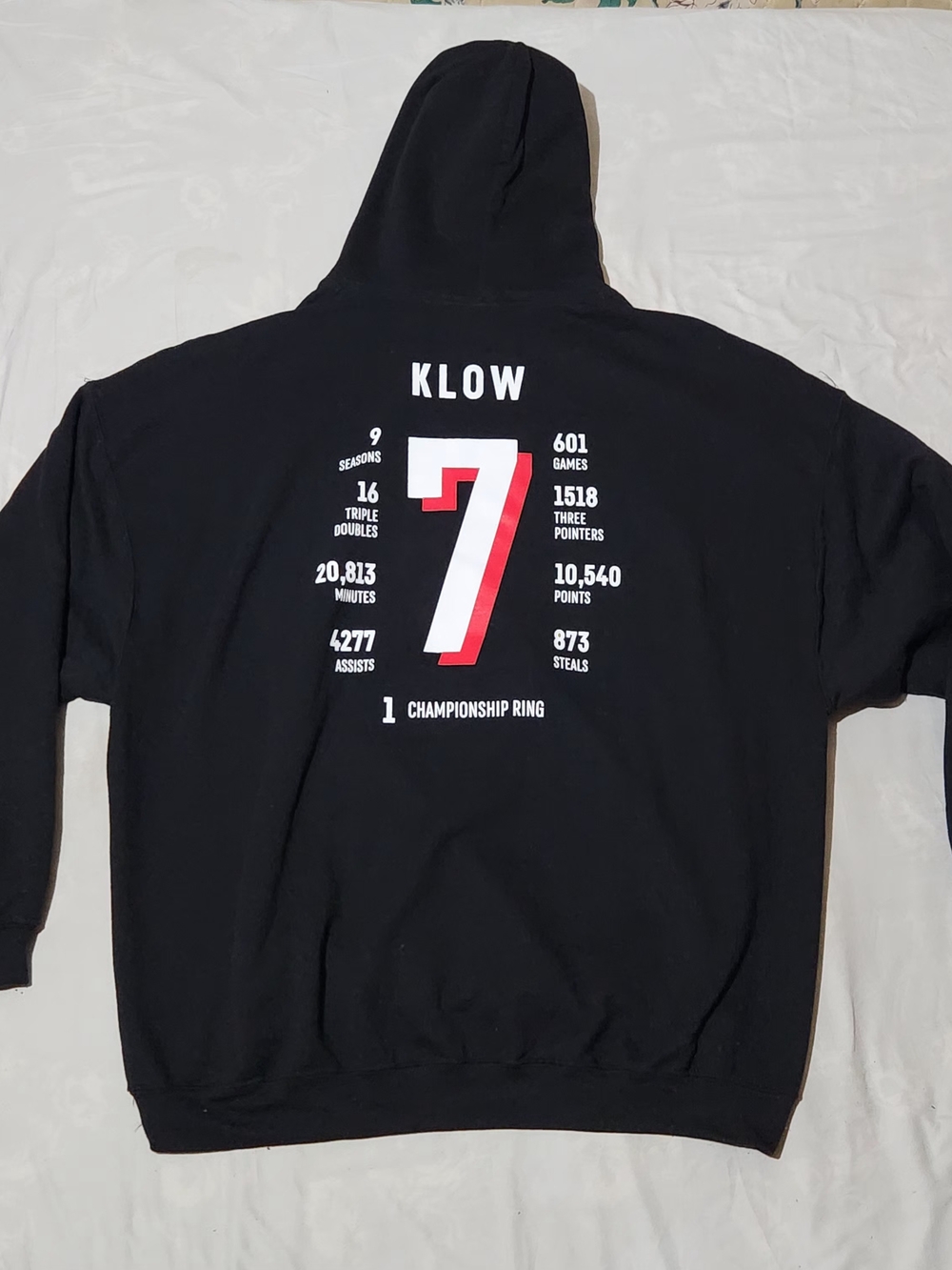 Kyle Lowry x Adidas Forever Home Toronto Raptors Hoodie Size XXL Rare